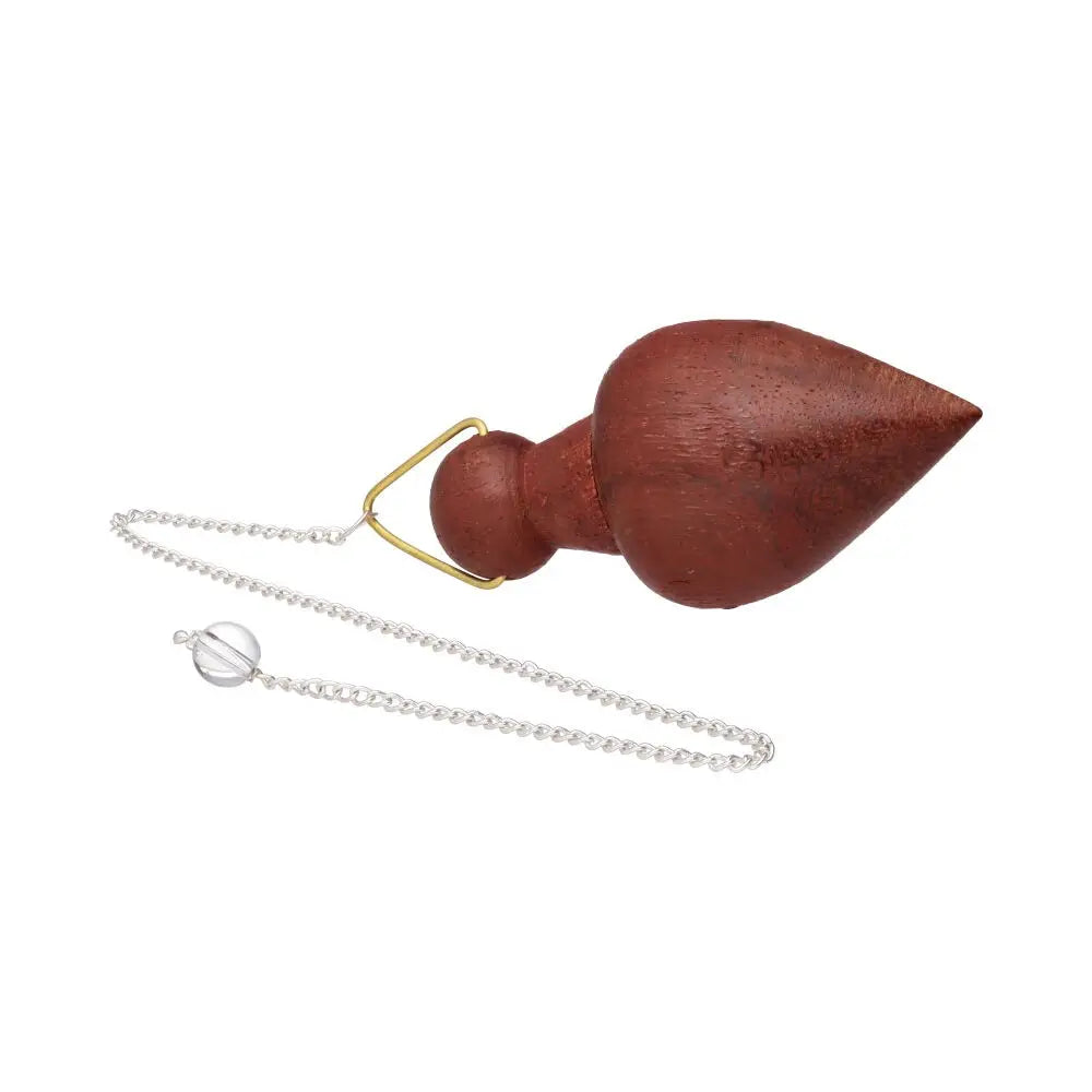 Pêndulo de Madeira de Roseira Tipuana para Radiestesia – 5,5cm