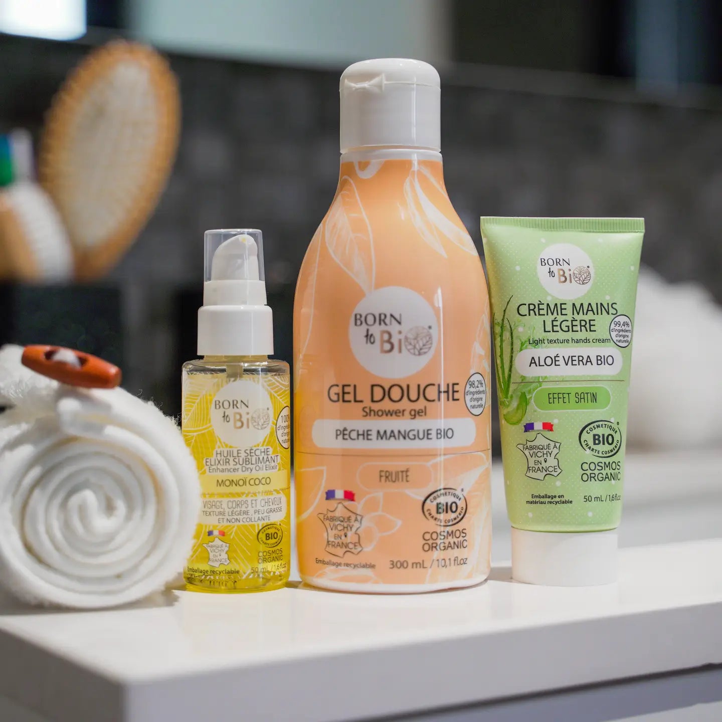 Gel de Banho Pêssego e Manga Bio - 300ml