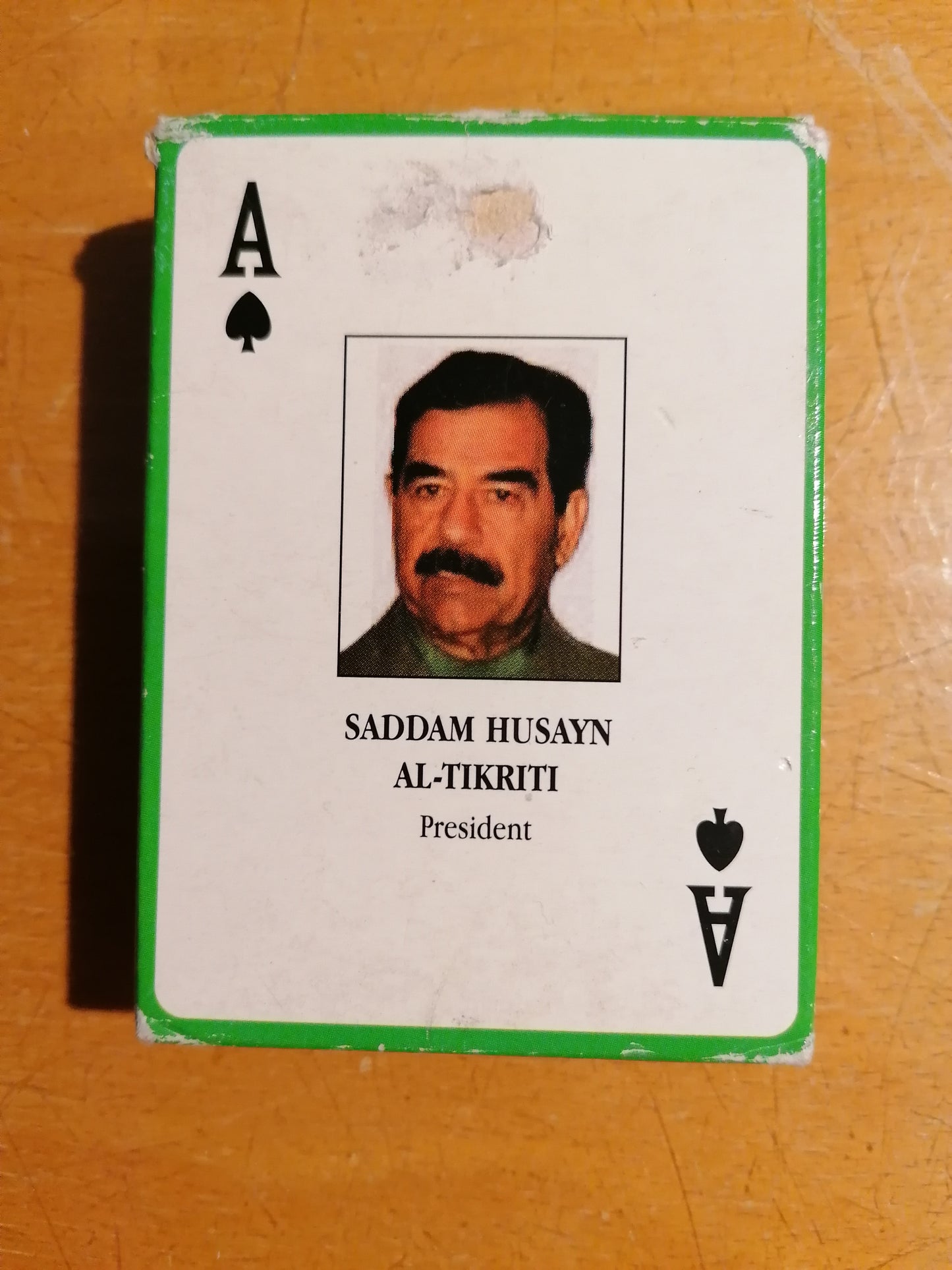 Tarot de Coleção - - - - Cartas de Saddam