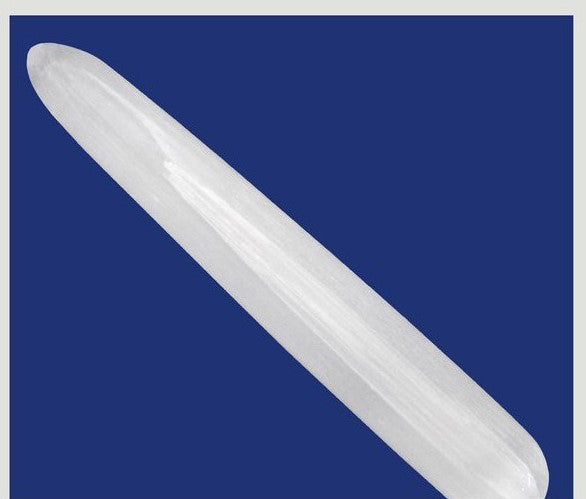 Massajador de Selenite para Terapias Energéticas - 15cm