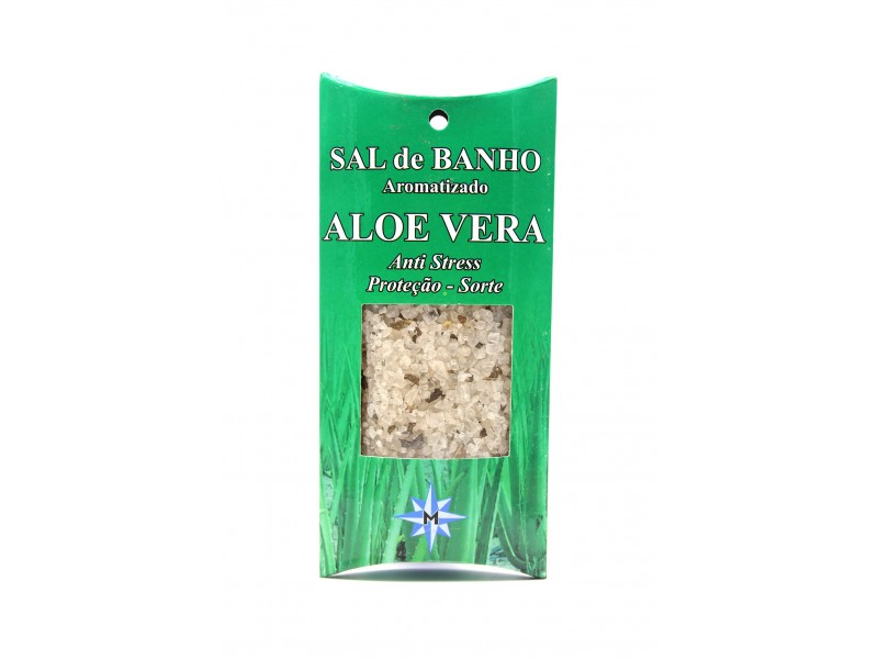 Sal de Banho aromatizado Aloe Vera - Purificação e Bem Estar
