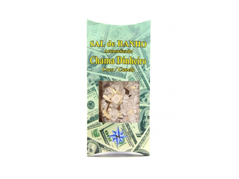 Sal de Banho Aromatizado Chama Dinheiro - Prosperidade e Abundância