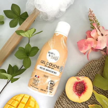 Gel de Banho Pêssego e Manga Bio - 300ml