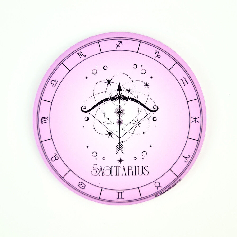 Íman decorativo do signo do zodíaco Sagitário com acabamento toque suave 