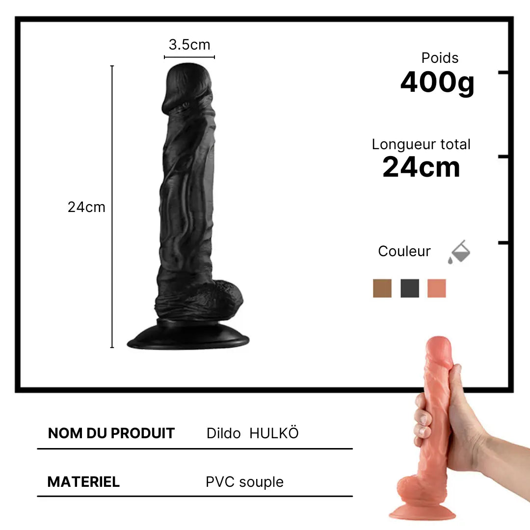 Dildo para mulher Hulko