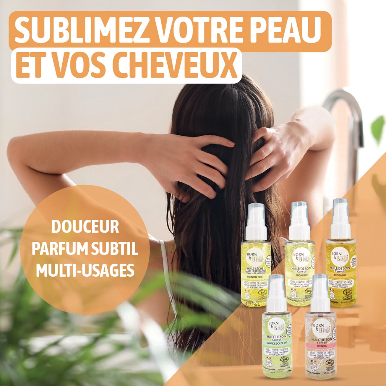 Óleo de Jojoba Bio Multifuncional Born to Bio 50ml