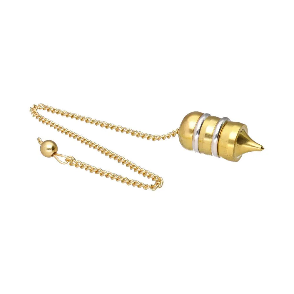 Pendulo Bronze Osiris c/banho Prata