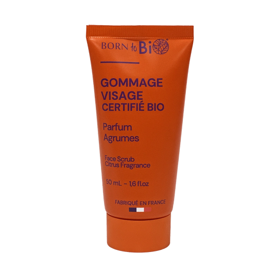 Tubo reciclável de 50ml de Esfoliante Facial Citrus Bio para pele oleosa