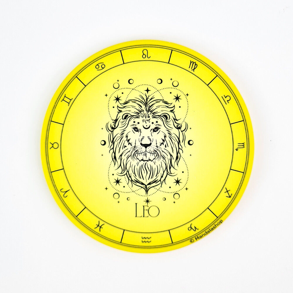 Íman decorativo do signo do zodíaco Leão com acabamento toque suave