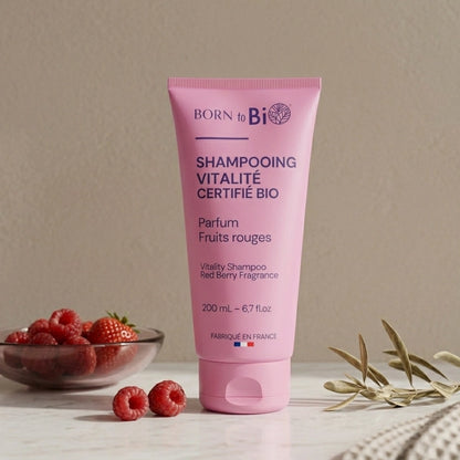 Champô Vitalidade Bio Frutos Vermelhos 200ml