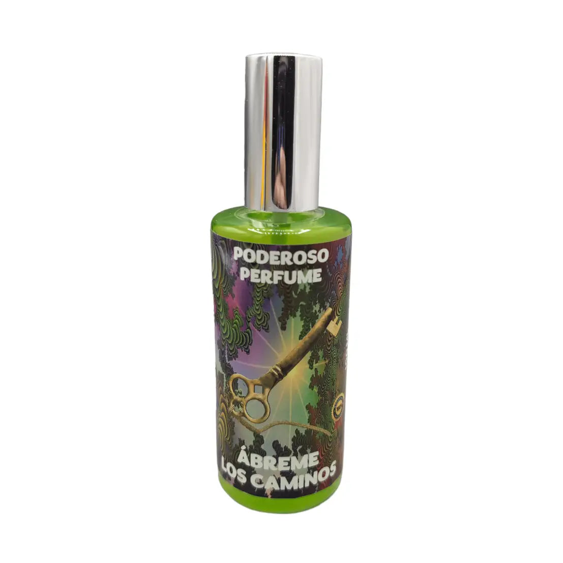 Frasco de Perfume Abre Caminhos potencializado para ritual esoterico de abertura de caminhos e boa fortuna
