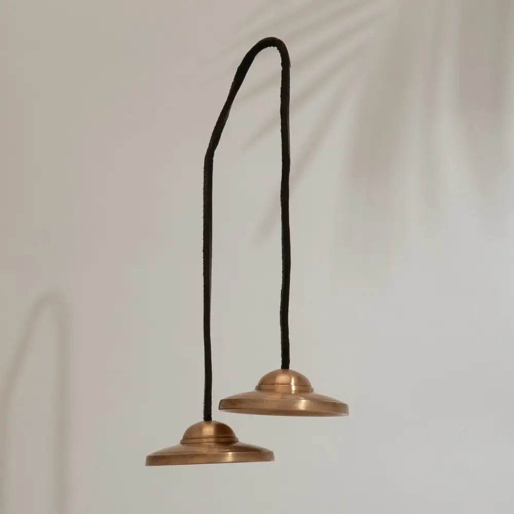 Cimbalos ou Tingshas com som superior em Cobre e Latão