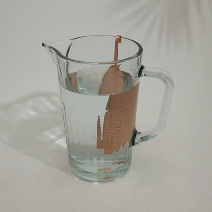 Infusor de Cobre Puro em Forma de Folha – Energia Natural para a Água