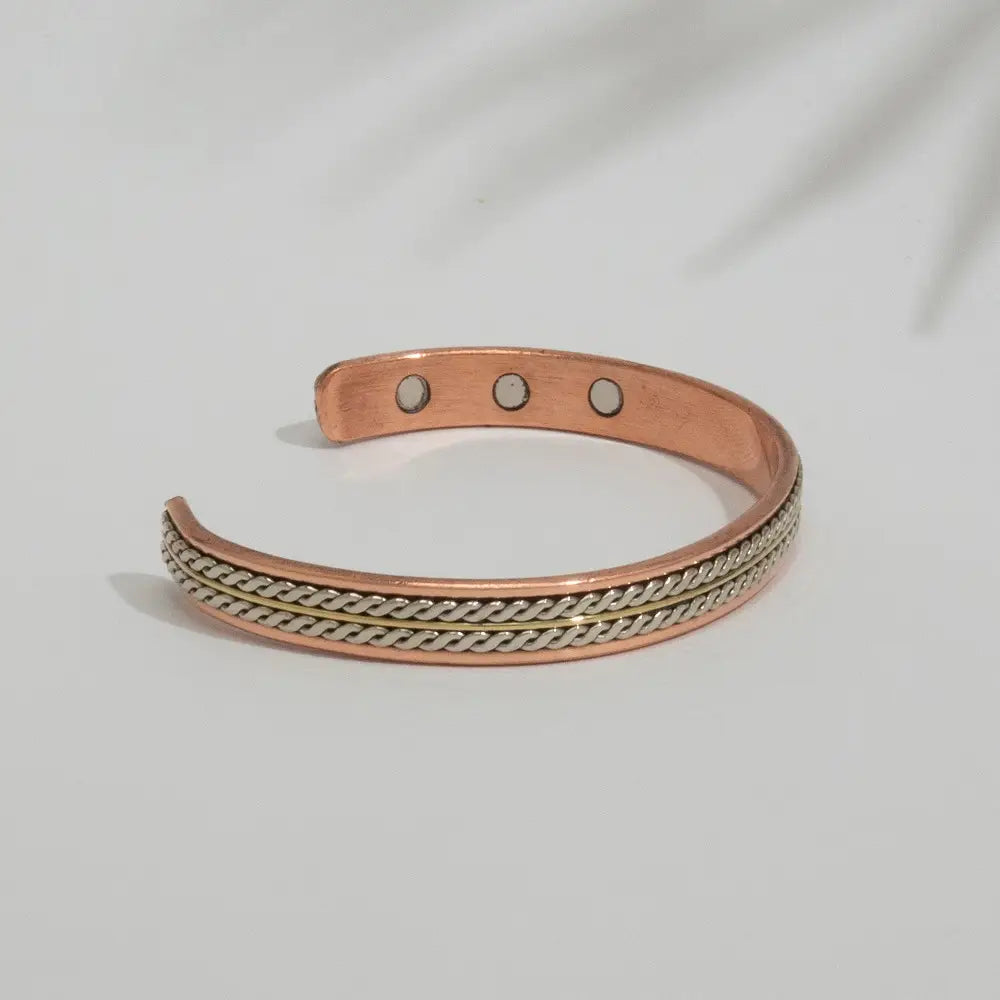 Pulseira de Saúde de Cobre com 6 imanes