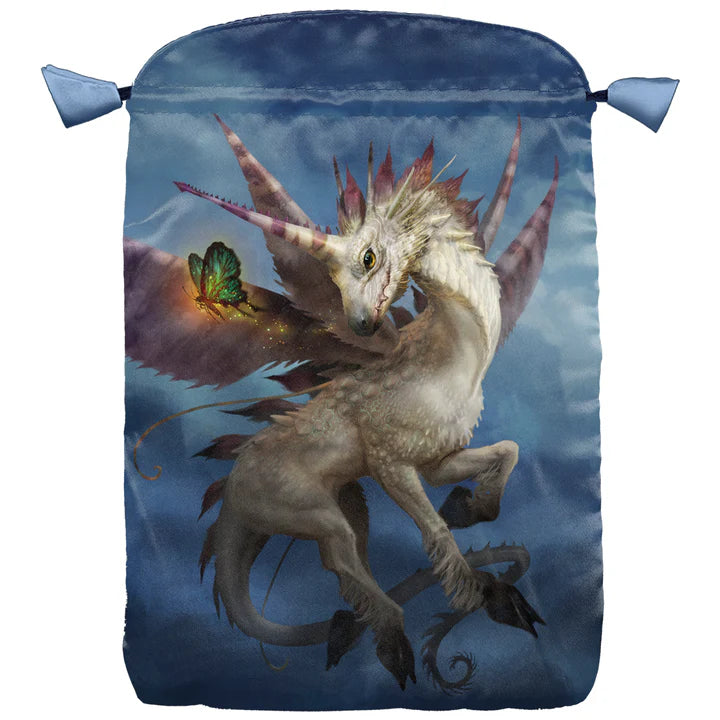 Bolsa de Tarot Unicórnios -  23x16 cms