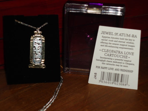 Cleopatra Love - "Cartouche"  -   "Coleção Jewel of Atum Ra"