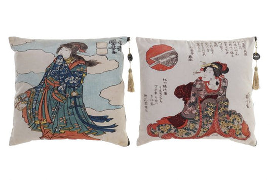 Almofada Japonesa 45x45 cms