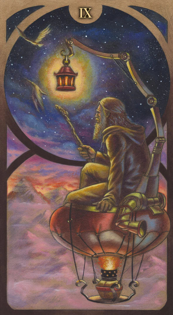 Tarot Steampunk Art Nouveau