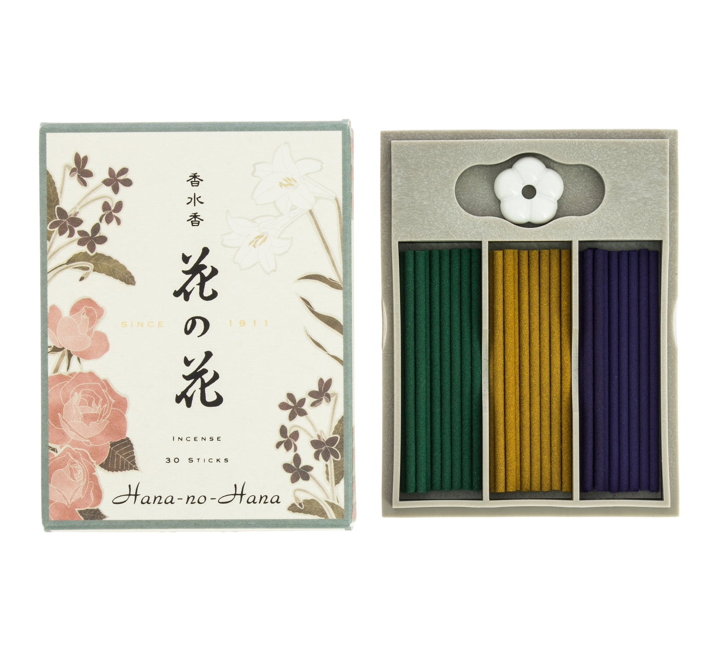 Incenso Japonês -  Hana no Hana 3 Flores