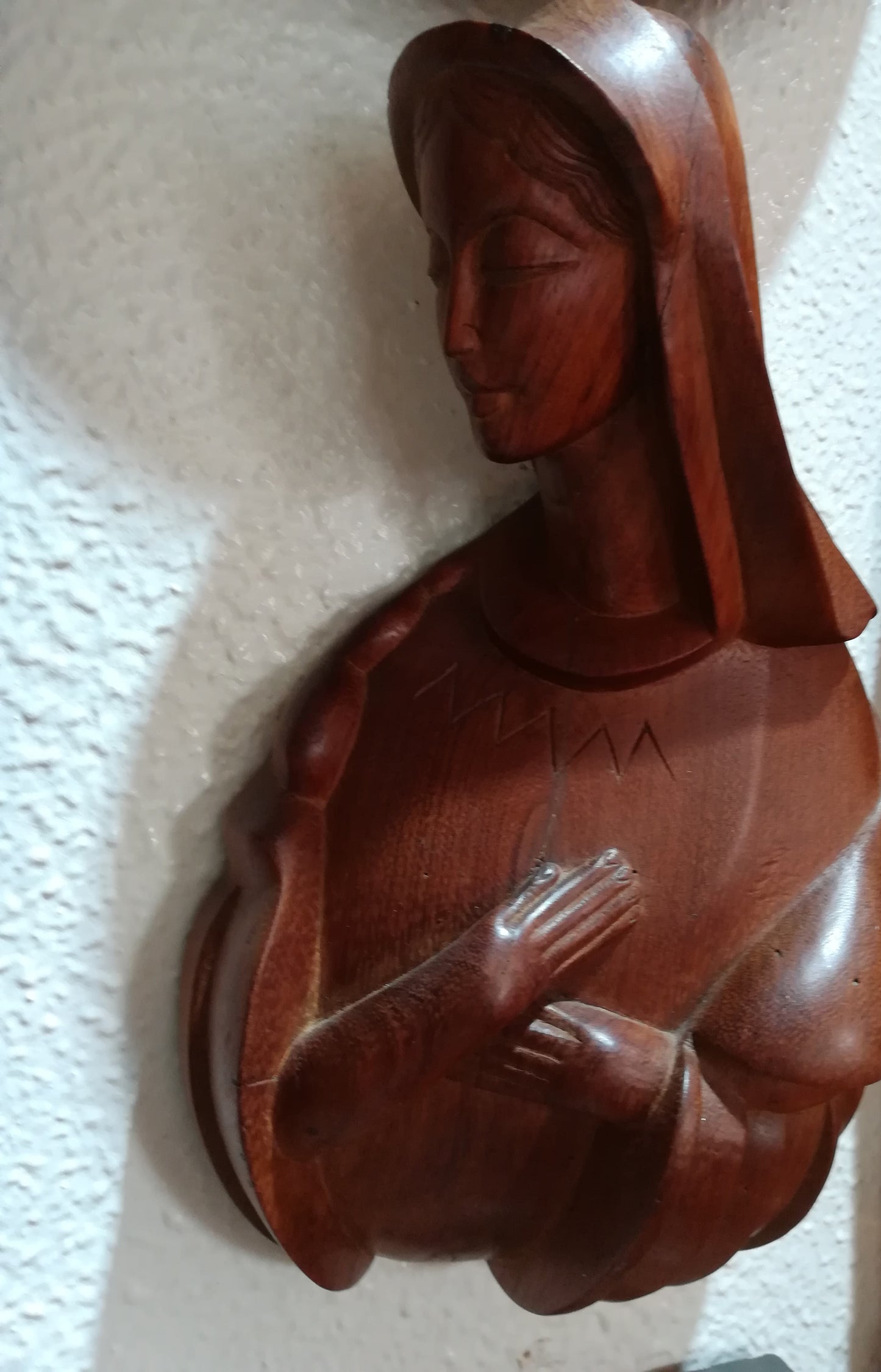 Artigo de Coleção ----Nossa Sra. em madeira