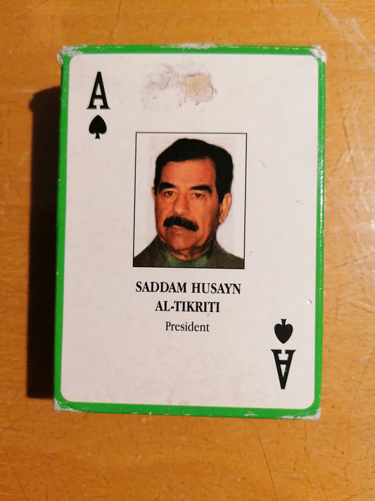 Tarot de Coleção - - - -  Cartas de Saddam