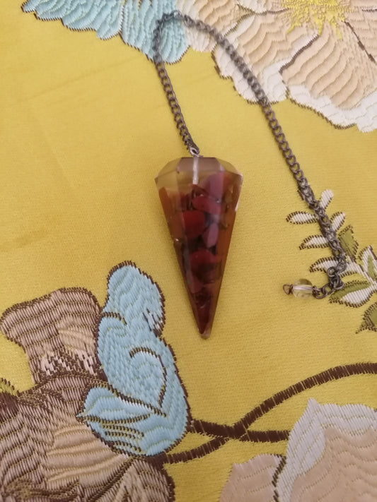 Orgonite Jaspe Vermelho