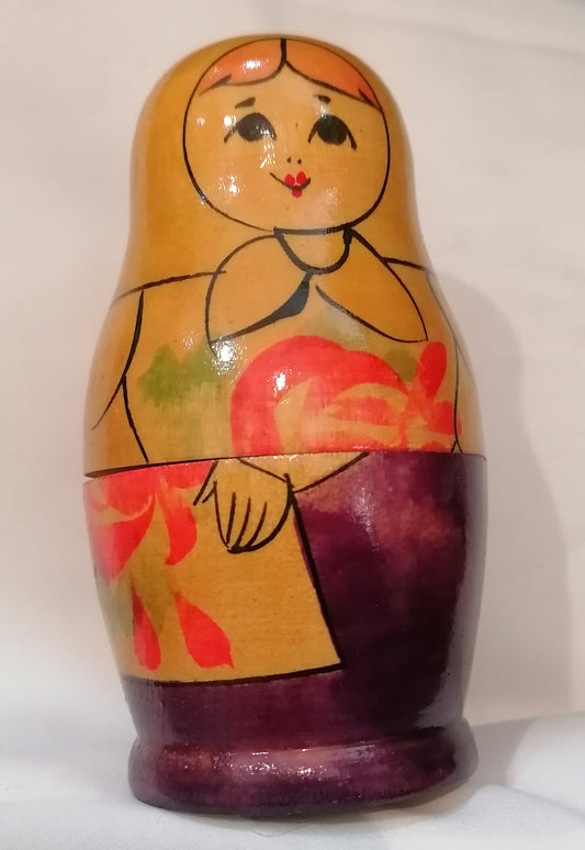 Matrioska  (em madeira de Bétula)