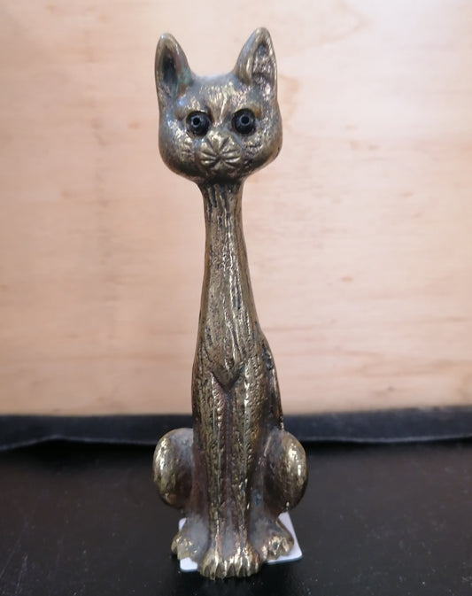 Gato em Latão
