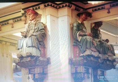 Relógio de Parede Vintage Les Deux Magots Paris