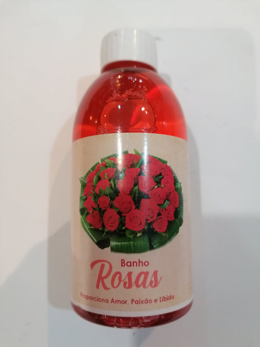 A - Banho liquido Rosas