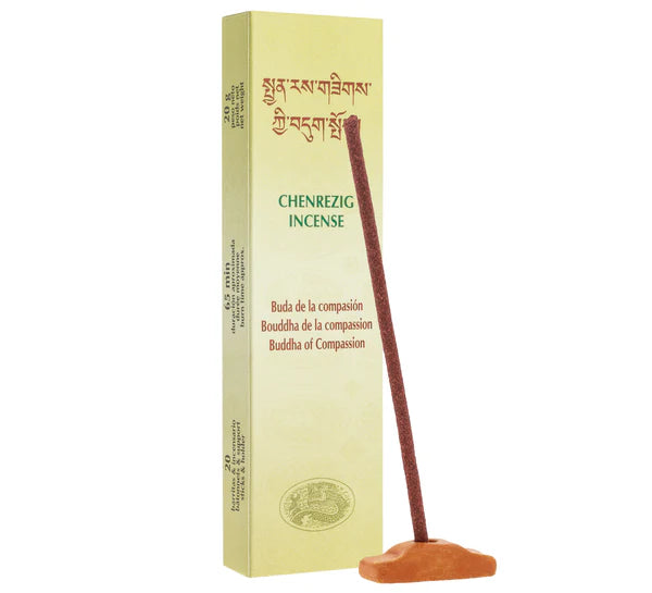 Incenso Tibetano - Cherezig  Buda da Compaixão