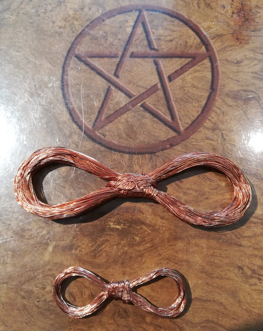 Simbolo do Infinito em Cobre - Eternidade