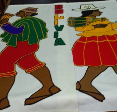 2 Tapetes de Parede - Bolivia