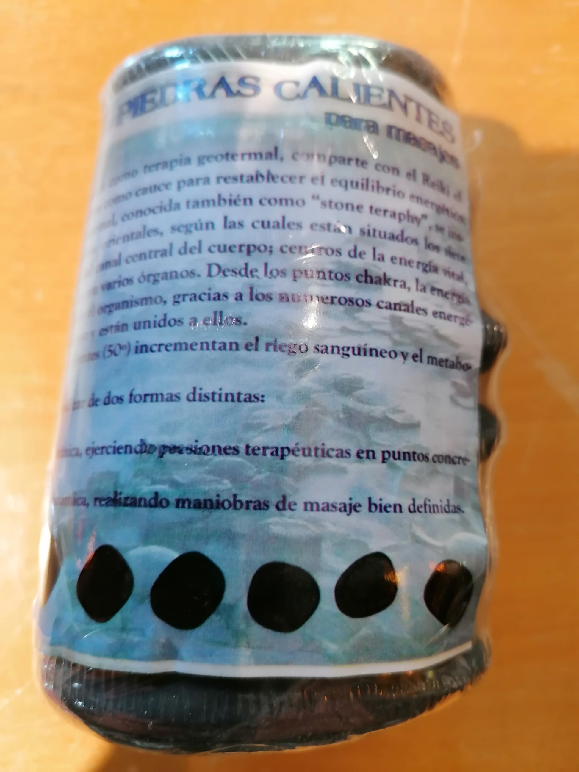 Conjunto de 7 pedras termais naturais para massagem com tamanhos entre 60 e 80mm — Pedras pretas polidas para terapia de calor.