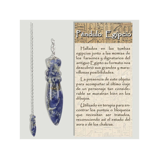 Pêndulo Pedra Natural - Sodalite