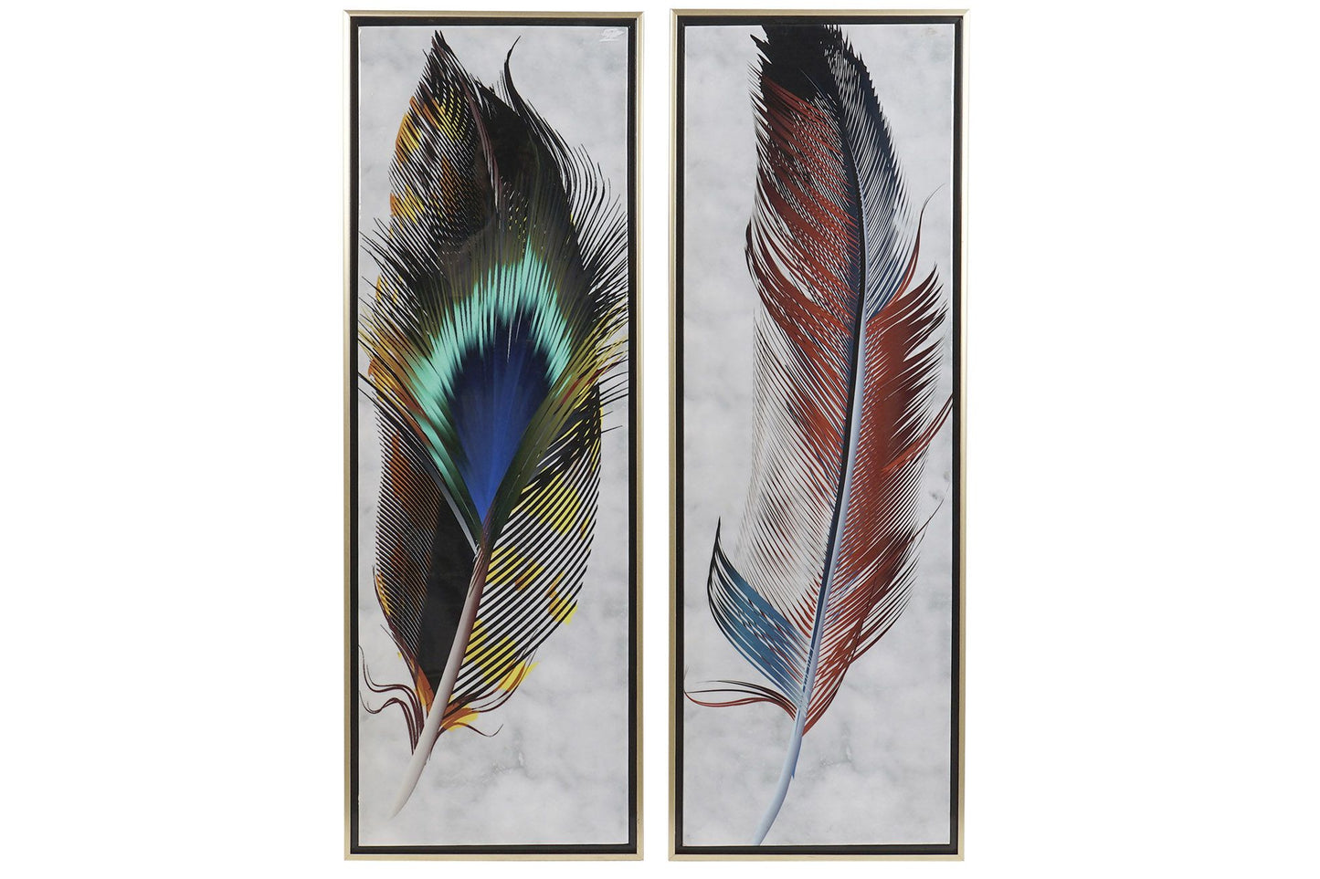 Quadros "Penas"  -  1,25x45cm