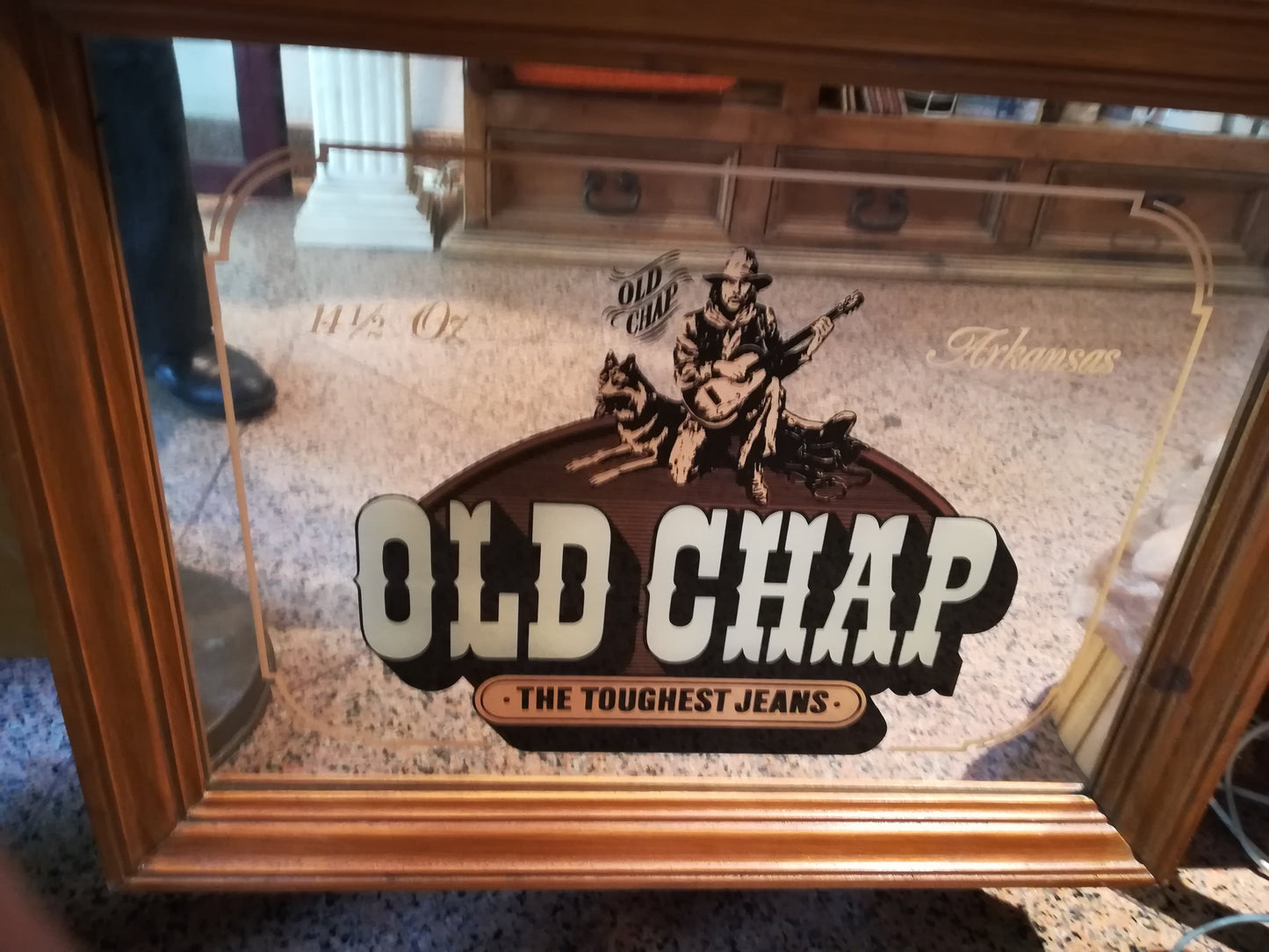 Quadro/Espelho Old Chap