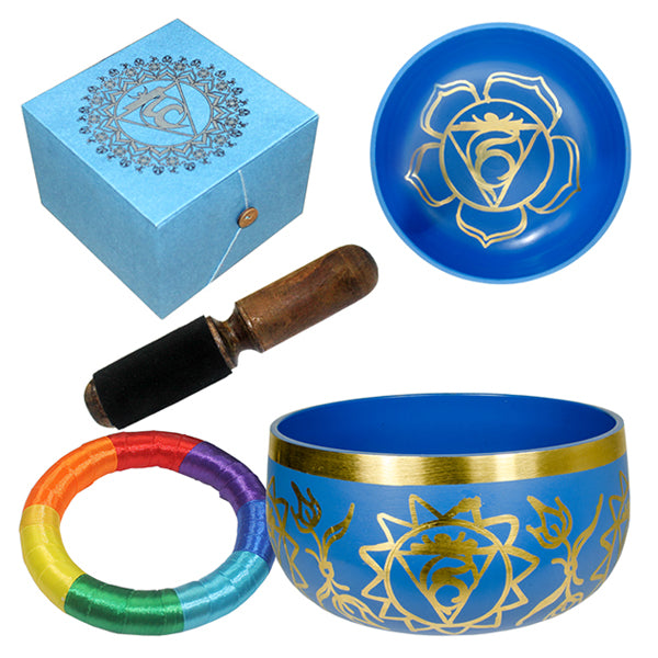 Taça Tibetana de Latão 11 cm Chakra (indisponivel de momento)