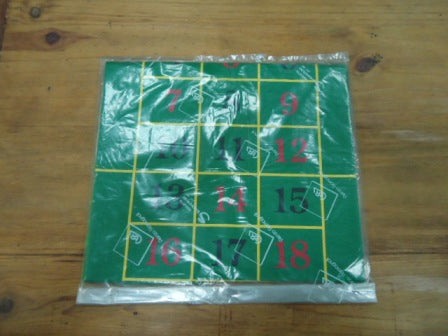 Toalha de jogo - Roulette  58x100 cms