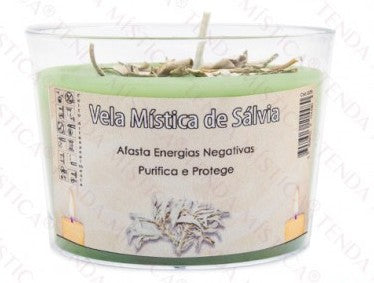 Vela Mistica de Sálvia
