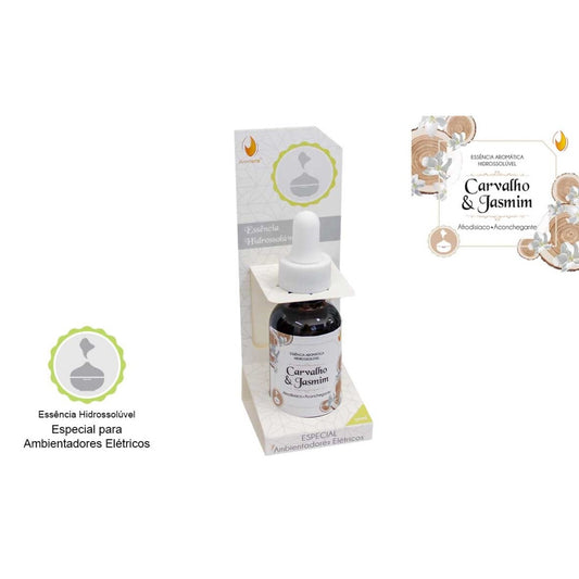 Essencia Aromática  Hidrossoluvel -  Carvalho e Jasmim
