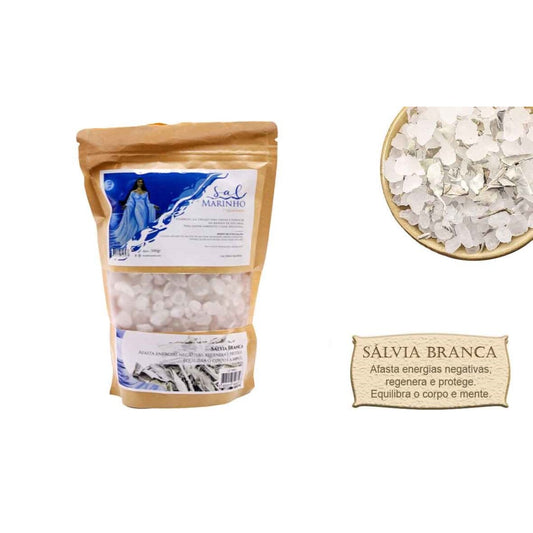 Sal Marinho e Salvia Branca