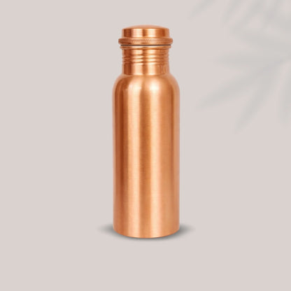 Garrafa de Água de Cobre Puro Lisa Mate