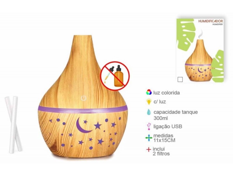 Humidificador 300ml  -  11x15cm