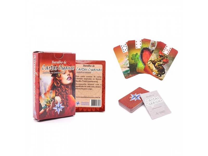 Baralho de Cartas Ciganas