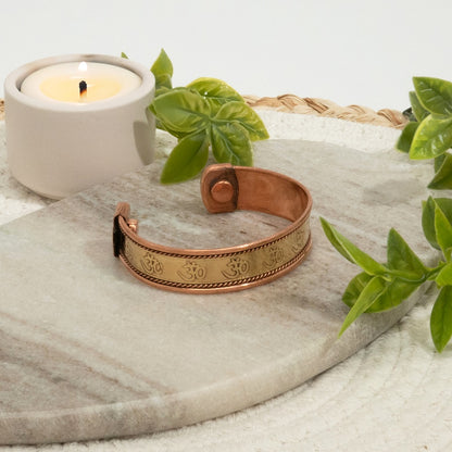 Pulseira Cobre com 2 Ímanes