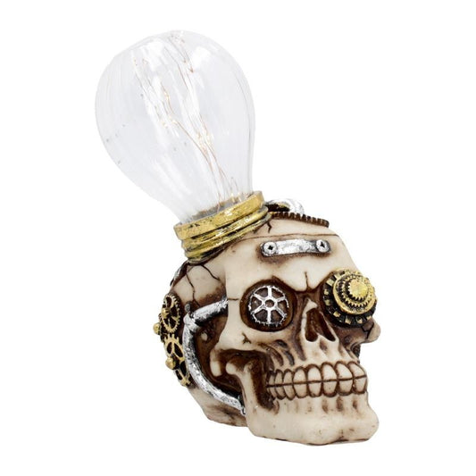 Caveira "Bright Idea" 17cms