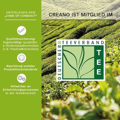 Pack Presente Chá em Flor Verde + Bule Creano
