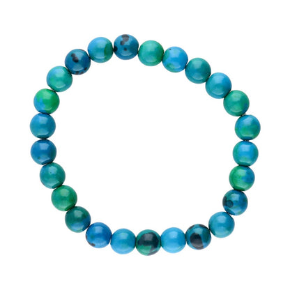 Pulseira Crisocola 8mm