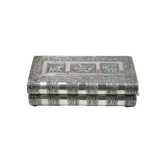 Caixa madeira/metal da Índia